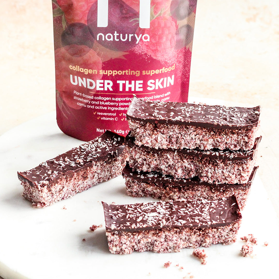 Beauty Berry & Coconut Bars