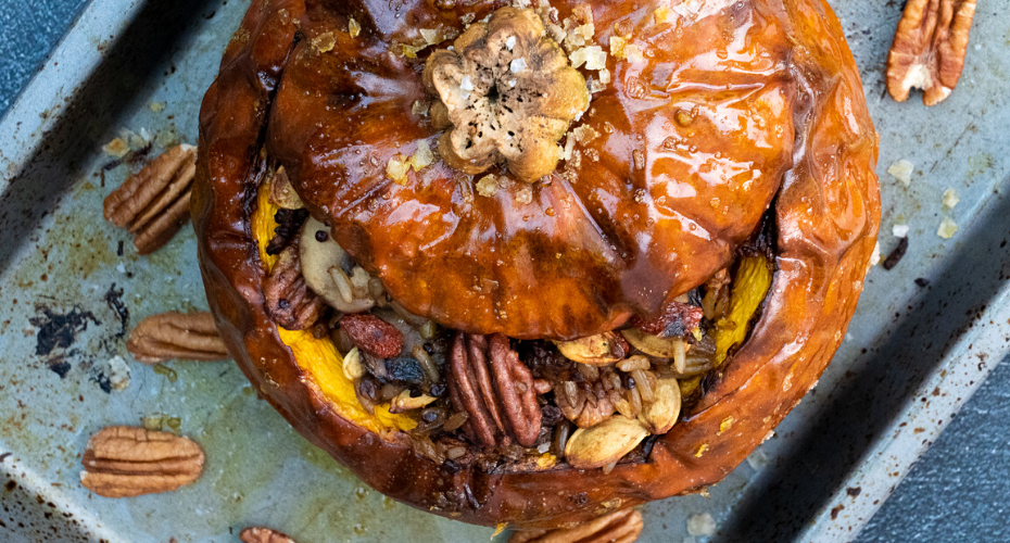 Superfood Stuffed Pumpkin