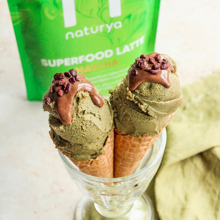 Vegan Superfood Matcha Ice Cream