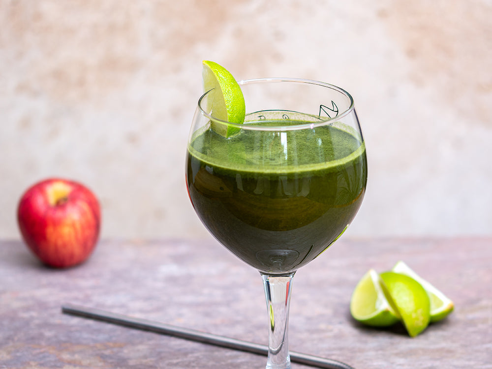 Wheatgrass, Apple & Lime Juice