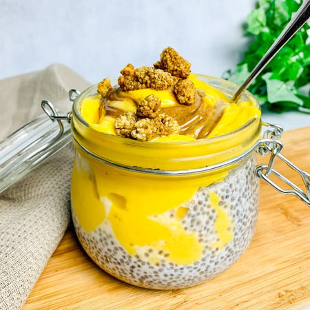 Mango & Turmeric Chia Pudding