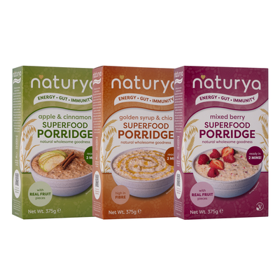 Superfood Porridge Trio